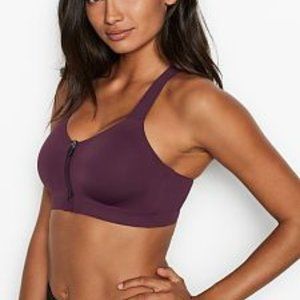 new victoria's secret high impact zip sports bra